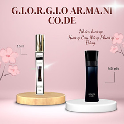 Tinh dầu nước hoa dạng xịt Ar..mani Co.de G.i.o.r.g.i.o Ar..mani 10ml (mùi nam)