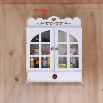 Tủ thuốc gia đình treo tường VTT01 - Nội thất lắp ráp