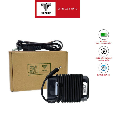 Sạc Dùng Tương Thích Cho Laptop Dell Chân Kim Nhỏ 4.5mm - Công Suất 45W 65W 90W - Hàng Nhập Khẩu New Seal TEEMO PC TESE