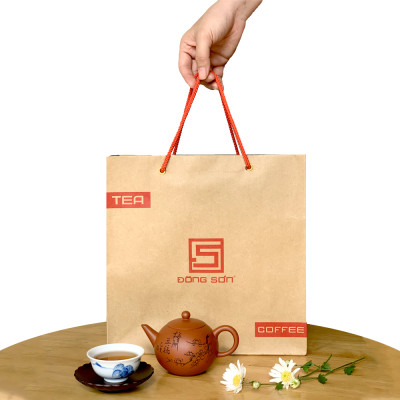 Hộp Quà Trà - 6 gói Olong Xanh (600gr) - Đông Sơn