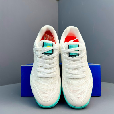 Giày Cầu Lông Speed Art 28013 Trắng Xanh Mint - Khoáng Khí Tối Đa, Êm Ái, Di Chuyển Linh Hoạt, SIêu Bền Bỉ