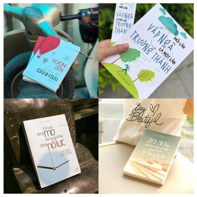 Sách: Combo 5 Cuốn: Tuổi Trẻ Không Lạc Hướng +Mỗi lần vấp ngã là một lần trưởng thành +Vươn lên hoặc bị đánh bại+Khi bạn đang mơ thì người khác đang nỗ lực+20 - 30 tuổi, mười năm vàng quyết định bạn là ai +Đại Học Không Lạc Hướng