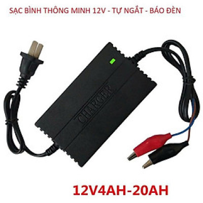 Sạc Ắc Quy 12V Thông Minh Tự Ngắt Khi Đầy Siêu Bền– Kéo Dài Tuổi Thọ Bình, ĐÈN ỐP TRẦN