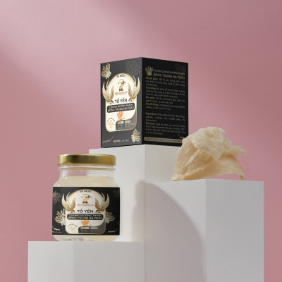 Tổ yến chưng đường phèn Đông trùng hạ thảo - Tiến Phương JSC (70 ml/hũ)