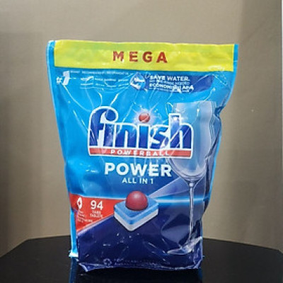 Viên rửa bát Finish ALL IN ONE 94 Viên - ĐỨC CHÍNH HÃNG  