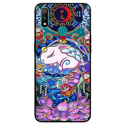 Ốp Lưng in cho Realme 3 Mẫu 12 Con Giáp Mẹo - Hàng Chính Hãng