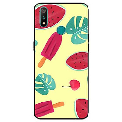 Ốp Lưng in cho Realme 3 Pro Mẫu Mùa Hè Mát Mẻ - Hàng Chính Hãng