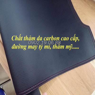 THẢM TAPLO DA VÂN CARBON DÀNH CHO FORD ECO SPORT 2018 - 2020