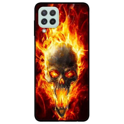 Ốp lưng dành cho Samsung A22 - Samsung S21 FE mẫu Quỷ Lửa
