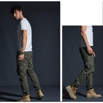 Quần dài kaki túi hộp_dã ngoại_du lịch