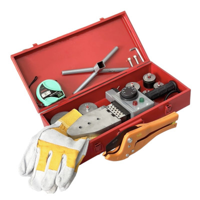 Máy hàn nhiệt ống nước WM-10, dòng sản phẩm cao cấp công suất thực 1000W 3 lỗ,6 đầu hàn 20-63mm