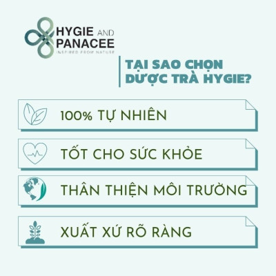 Trà Thảo Dược Gừng Mật Ong Hygie Giúp Giảm Các Triệu Chứng Ho Cảm, Đau Họng, Giảm Buồn Nôn, Giảm Đau Bụng Kinh