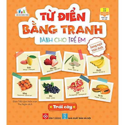 Sách - Từ Điển Bằng Tranh Dành Cho Trẻ Em - Chọn Lẻ 12 Tập - Đinh Tị Books