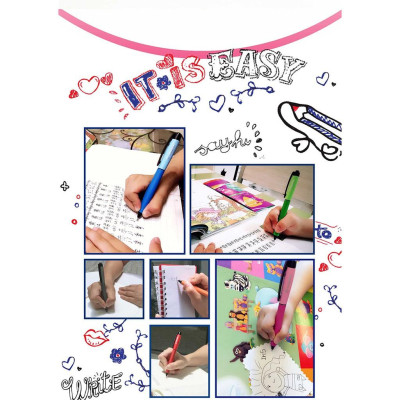 Bộ 1 Bút bi gel STABILO Palette 268 XF 0.5mm+ 1 Ruột GP268R (GP268XF-C1) - Đen