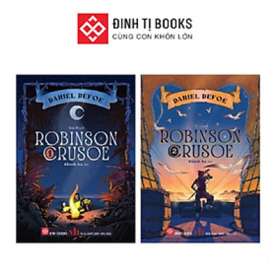 Sách - Robinson Crusoe - Daniel Defoe - Đinh Tị Books