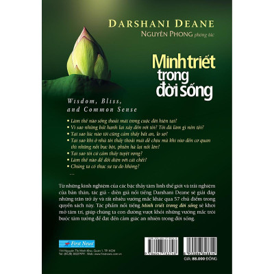 Sách - Minh Triết Trong Đời Sống - Nguyên Phong - First News