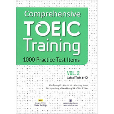 Sách - Comprehensive Toeic Training 1000 Practice Test Items (Vol 2) - Kèm CD - Nhân Trí Việt