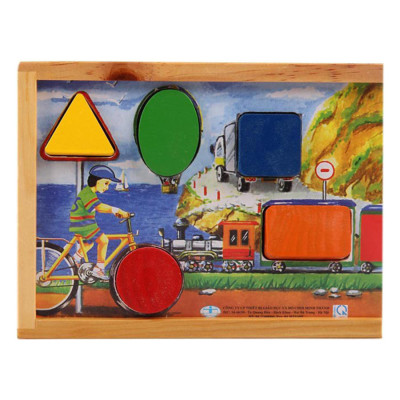 Hộp Thả Hình Theo Tranh Minh Thành