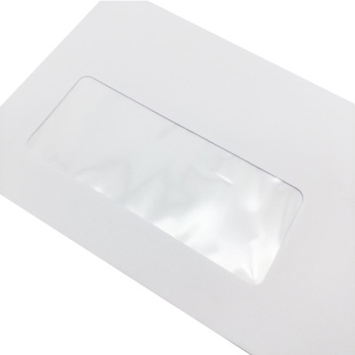 Bao Thư Toppoint Trắng Cửa Sổ Có Keo 10.8 x 23.5 cm (50 Cái/Lốc)