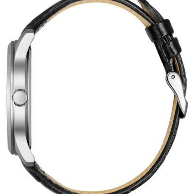 Đồng Hồ Nam Citizen Pin-Quartz Dây Da BH5001-05H - Mặt Xám Đen (42mm)