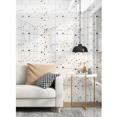 Bộ 10 Tấm Xốp Dán Tường 3D PVC Lá Xanh 60x30cm Keo Sẵn Dày 2,5mm Cao Cấp, Sang trọng