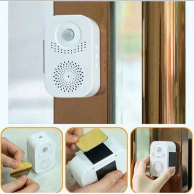 BỘ CHUÔNG CỬA BÁO KHÁCH CẢM BIẾN HỒNG NGOẠI GHI ÂM GIỌNG NÓI THÔNG MINH MẪU MỚI CHẤT LƯỢNG 