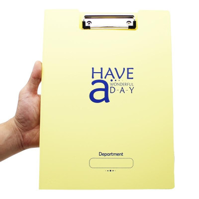 Bìa Trình Ký Đôi - Flexoffice FO-CB03 - Màu Vàng