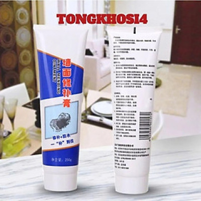 Keo Vá Tường 250gr Combo 2 Lọ – Trám Khe Hở, Chống Ẩm Mốc Tường Nhà