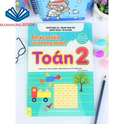 Sách - Phát Triển Trí Thông Minh Toán Lớp 2 ( Biên soạn theo chương trình GDPT  mới).
