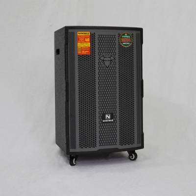  Loa Kéo Nanomax SK-15D5 Bass 40cm Công Suất 650w Karaoke Bluetooth Micro Pin Sạc. Hàng chính hãng