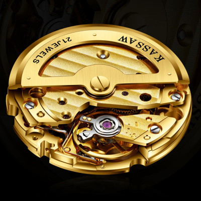 Đồng hồ nam chính hãng KASSAW K777-2 (Mạ vàng 24k)