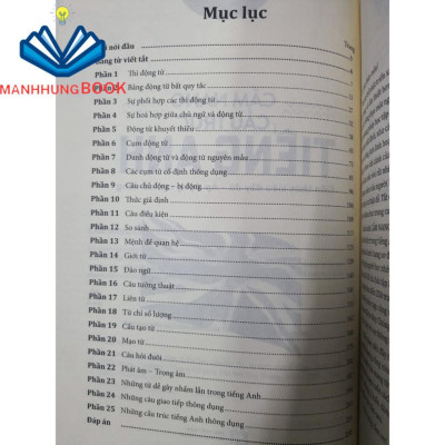 Sách - Cẩm nang cấu trúc Tiếng Anh