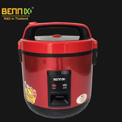 [Hàng chính hãng] Nồi cơm điện Bennix dung tích 2.2 lít, lòng dày cơm ngon - Hàng chính hãng bảo hành 12 THÁNG