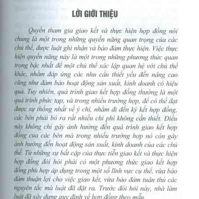 Pháp Luật Về Hợp Đồng Theo Mẫu Theo Quy Định Của Pháp Luật Hiện Hành (Sách chuyên khảo) - TS. Trần Ngọc Hiệp