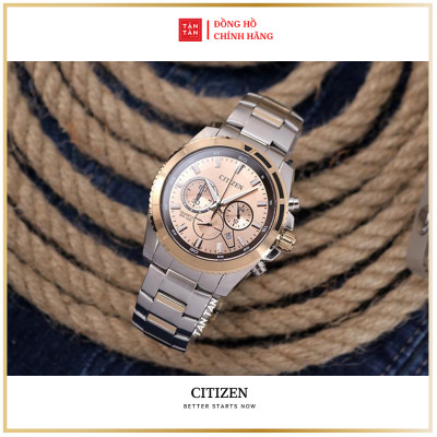 Đồng hồ Nam Citizen Quartz Chronograph AN8204-59X 46.5mm