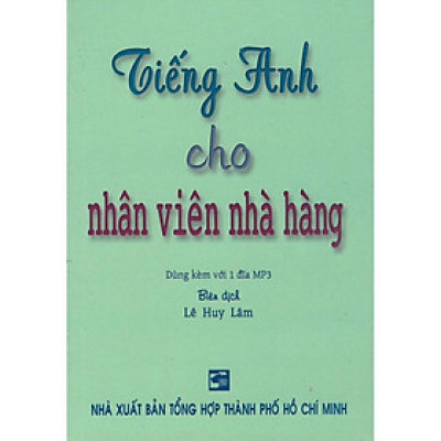 Sách - Tiếng Anh Cho Nhân Viên Nhà Hàng (Kèm CD) - Sách Bỏ Túi - Nhân Trí Việt