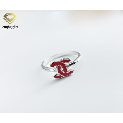 Nhẫn bạc Ý 925 Huệ Ngân -Chenel TJ039