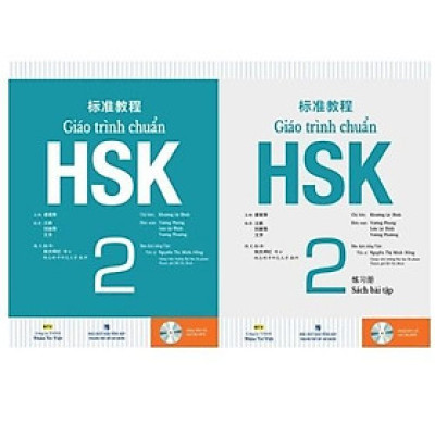 Sách - Giáo Trình Chuẩn HSK 2 - Giáo Trình + Bài Tập - Nhân Trí Việt