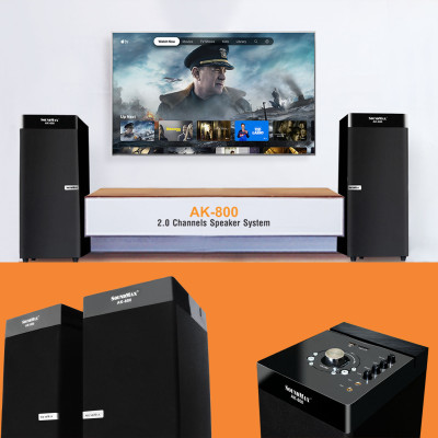 Loa Bluetooth SoundMaX AK-800 2.0 - Hàng Chính Hãng 