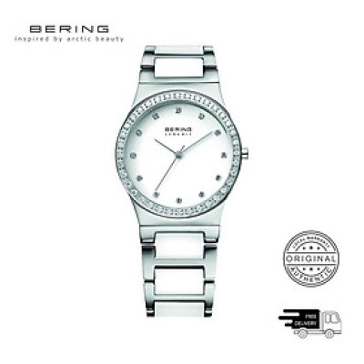 Đồng Hồ Nữ Bering Ceramic Màu Trắng 32435-754