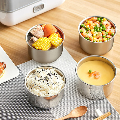 Hộp Cơm Cắm Điện Hâm Nóng Giữ Nhiệt Thức Ăn 2 Tầng - Chính Hãng 