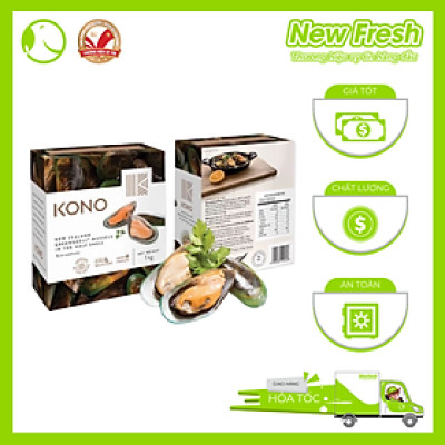 [GIAO NHANH HCM]  Vẹm Xanh Newzealand Kono - Hộp 1Kg