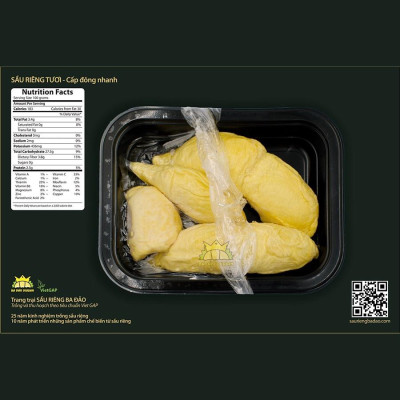 Sầu riêng cấp đông nhanh - Sầu Riêng BA ĐẢO