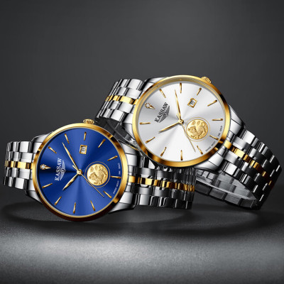 Đồng hồ nam chính hãng KASSAW K111-2 (Swiss Movt - Mạ vàng 24k)