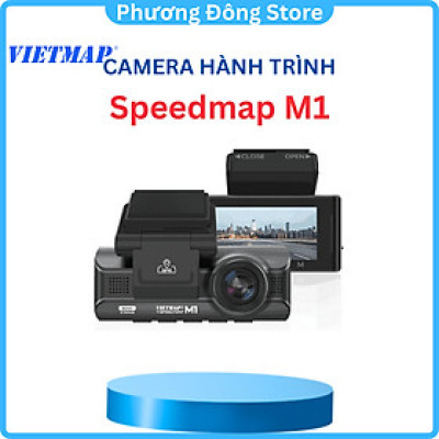 Camera Vietmap SpeedMap M1 - Cảnh báo tốc độ giới hạn - Cảnh báo Vượt tốc độ - Ghi hình 2K hành trình ô tô -  hàng chính hãng