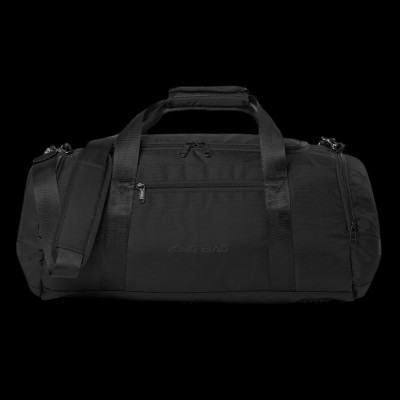 Túi trống du lịch KINGBAG SKY nhiều ngăn, sức chứa lớn, đế giảm chấn, chống nước tốt, khóa kéo YKK, màu đen - Hàng chính hãng