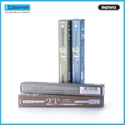 Cáp sạc 2.1A bọc dù siêu bền Remax RC-094 chống đứt gãy chiều dài 2m - Hàng chính hãng