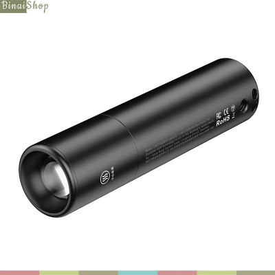 Ulanzi LM07 - Đèn Pin Chụp Ảnh Di Động Dành Cho Máy Ảnh Và Máy Quay, Chế Độ Zoom Sáng, Nhiệt Độ Màu 2000K-8000K - Hàng chính hãng