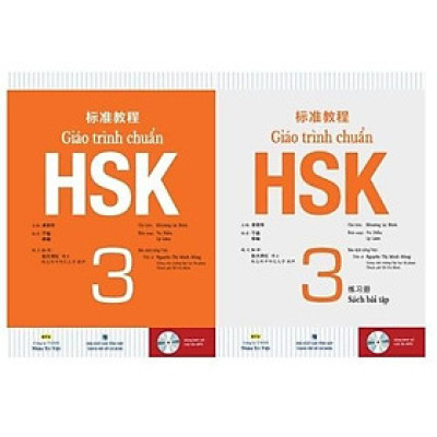 Sách - Giáo Trình Chuẩn HSK 3 - Giáo Trình + Bài Tập - Nhân Trí Việt