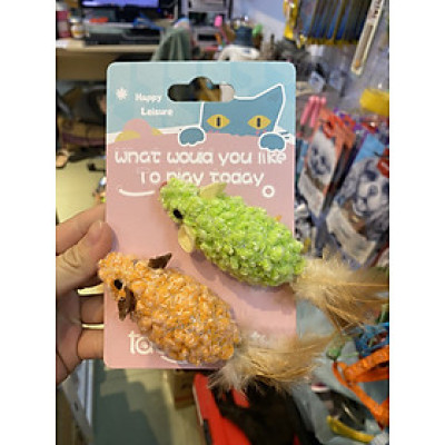 ĐỒ CHƠI BÓNG LỒNG CHUỘT - LẬT ĐẬT CHUỘT DÀNH CHO MÈO 